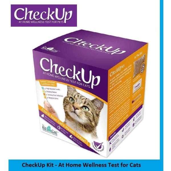 CheckUp CheckUp Kit - At Home Wellness Test for Cats Cat Healthcare