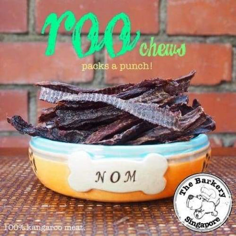 The Barkery Singapore The Barkery Roo Chews Dehydrated Dog Treats 40g Dog Food & Treats