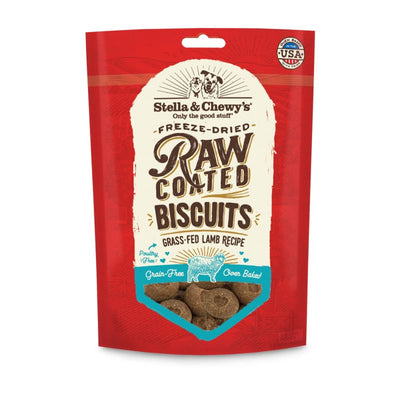 Stella & Chewy’s Stella & Chewy’s Raw Coated Biscuits Lamb Dog Treats 9oz Dog Food & Treats