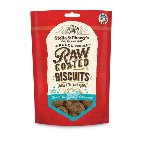 Stella & Chewy’s Stella & Chewy’s Raw Coated Biscuits Lamb Dog Treats 9oz Dog Food & Treats