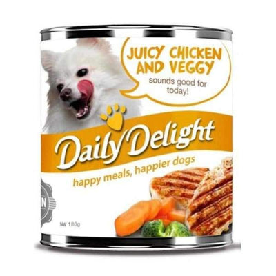 Daily Delight Daily Delight Juicy Chicken and Veggy Canned Dog Food Dog Food & Treats
