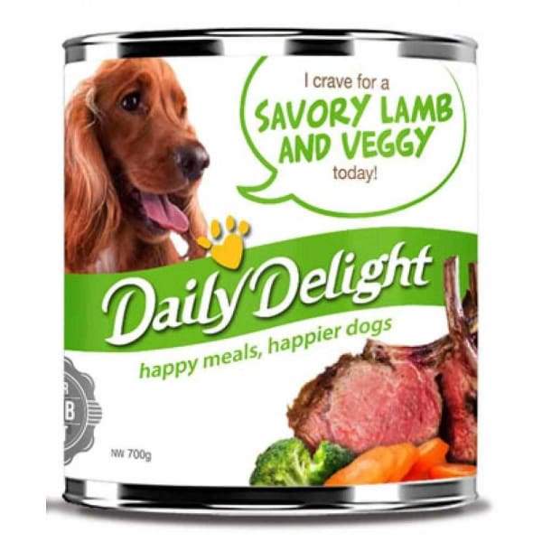 Daily Delight Daily Delight Savory Lamb and Veggy Canned Dog Food Dog Food & Treats