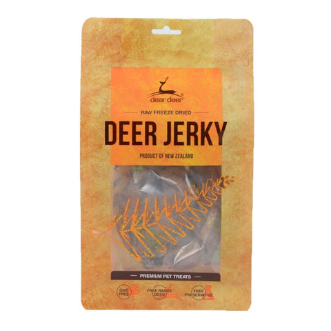 Dear Deer Dear Deer Jerky Freeze Dried Dog & Cat Treats 40g Dog Food & Treats