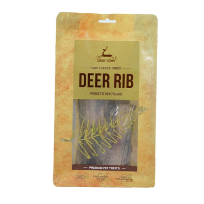 Dear Deer Dear Deer Rib Freeze Dried Dog & Cat Treats 100g Dog Food & Treats