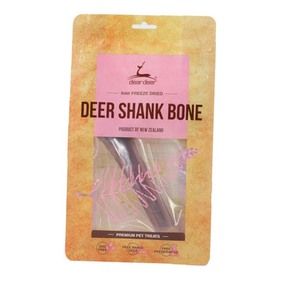 Dear Deer Dear Deer Shank Bone Freeze Dried Dog & Cat Treats 1pc Dog Food & Treats
