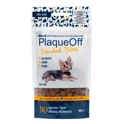 ProDen ProDen PlaqueOff Dental Bites for Small Dogs 60g Dog Food & Treats