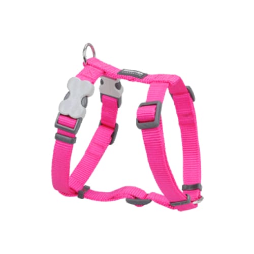 Red Dingo Red Dingo Classic Hot Pink Dog Harness (4 Sizes) Dog Accessories