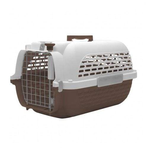 Dogit Dogit Voyageur Dog Carrier - Brown/White (4 Sizes) Dog Accessories