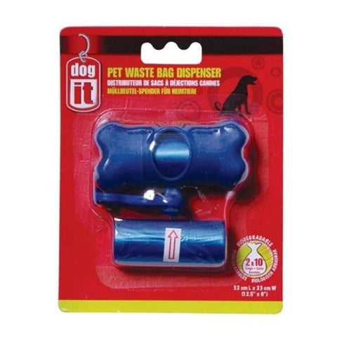 Dogit Dogit Poop Bag Dispenser Blue Dog Accessories