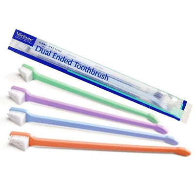 Virbac Virbac Dual-End Pet Toothbrush Grooming & Hygiene