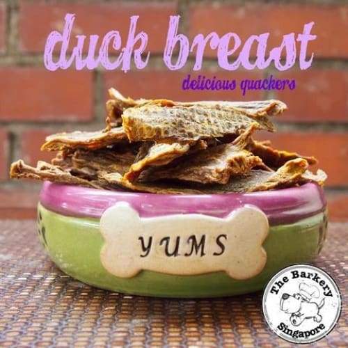 The Barkery Singapore The Barkery Duck Breasts Dehydrated Dog Treats 40g Dog Food & Treats