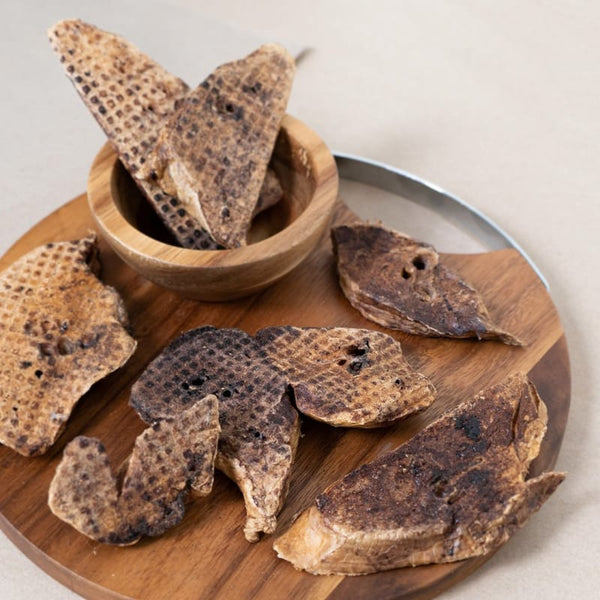 Earthmade Earthmade Grass-fed Goat Lung Slice Air-dried Dog Treats 70g Dog Food & Treats