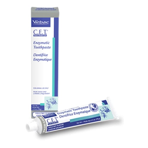 Virbac Virbac Poultry Flavour Enzymatic Toothpaste for Dogs & Cats 70g Grooming & Hygiene