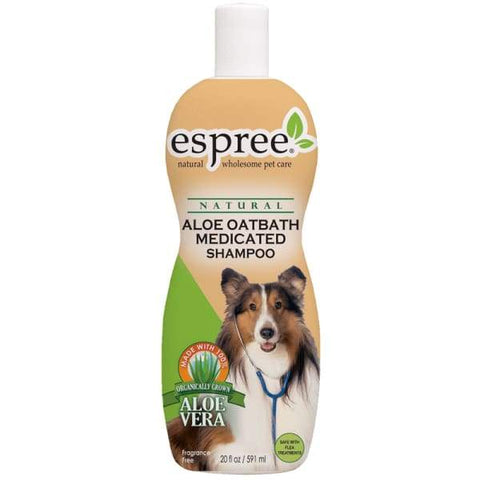 espree Espree Aloe Oatbath Medicated Shampoo 20oz Grooming & Hygiene