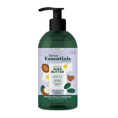 TropiClean [15% OFF] Tropiclean Essentials Shea Butter Dog Conditioner 16oz Grooming & Hygiene