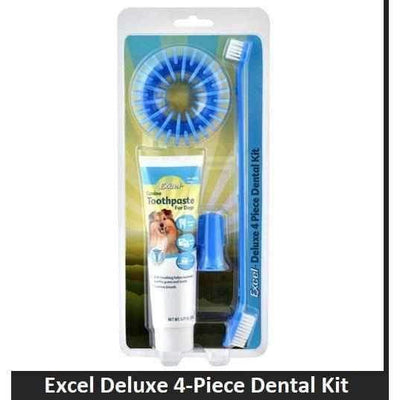 Excel Excel Deluxe 4-Piece Dental Kit Dog Healthcare