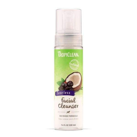 TropiClean [15% OFF] Tropiclean waterless facial cleanser 7.4oz Grooming & Hygiene