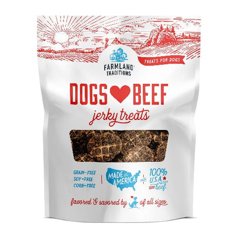 Farmland Traditions Farmland Traditions Beef Jerky Dog Treats 5oz Dog Food & Treats
