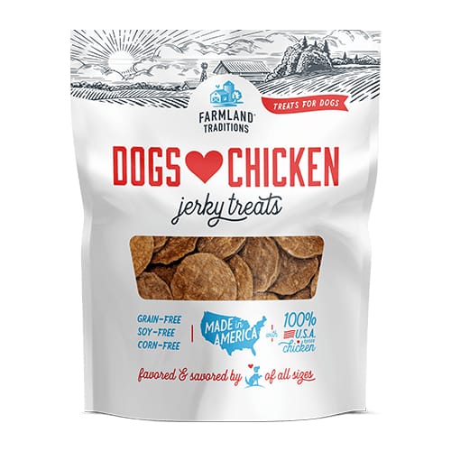 Farmland Traditions Farmland Traditions Chicken Jerky Dog Treats 6oz Dog Food & Treats