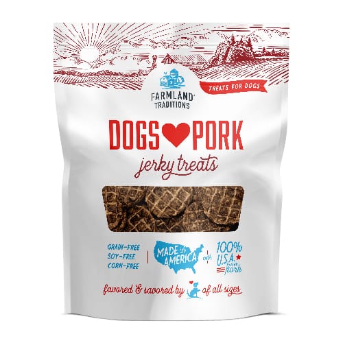 Farmland Traditions Farmland Traditions Pork Jerky Dog Treats 5oz Dog Food & Treats