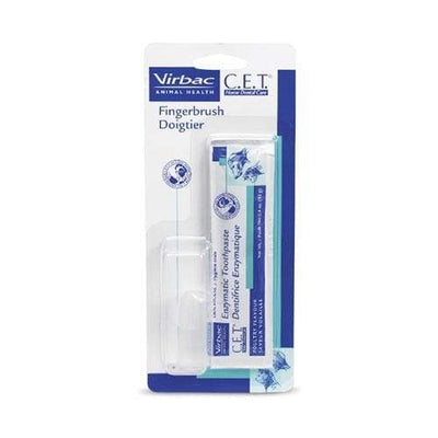 Virbac Virbac Fingerbrush Kit with Toothpaste Grooming & Hygiene