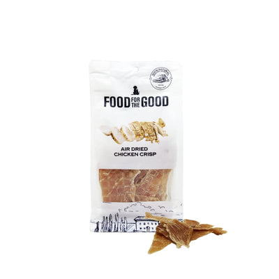 Food For The Good [25% OFF] Food For The Good Chicken Crisp Air-Dried Cat & Dog Treats 100g Dog Food & Treats