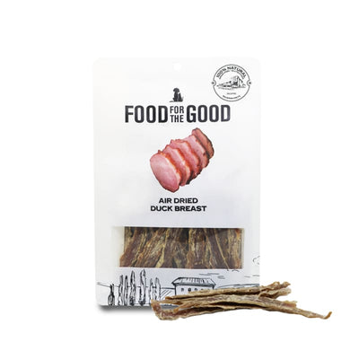 Food For The Good [30% OFF LAUNCH PROMOTION] Food For The Good Duck Breast Air-Dried Cat & Dog Treats 300g Dog Food & Treats