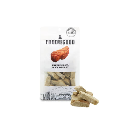 Food For The Good [30% OFF LAUNCH PROMOTION] Food For The Good Duck Breast Freeze-Dried Cat & Dog Treats 70g Dog Food & Treats