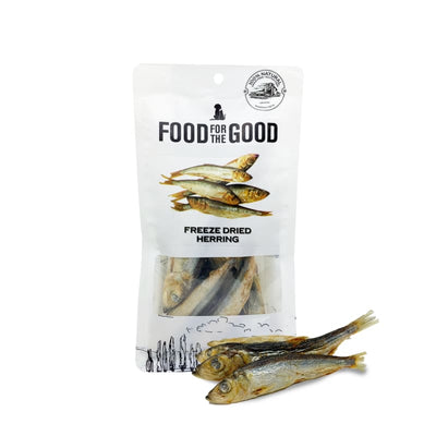 Food For The Good [30% OFF] Food For The Good Herring Freeze-Dried Cat & Dog Treats 50g Dog Food & Treats