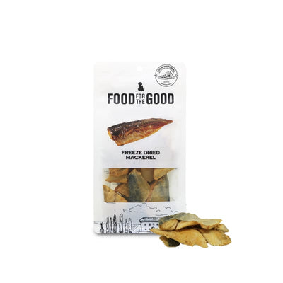 Food For The Good [30% OFF LAUNCH PROMOTION] Food For The Good Mackerel Freeze-Dried Cat & Dog Treats 70g Dog Food & Treats