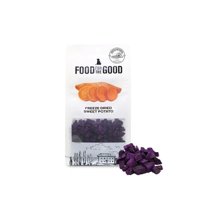 Food For The Good [30% OFF LAUNCH PROMOTION] Food For The Good Sweet Potato Freeze-Dried Cat & Dog Treats 100g Dog Food & Treats