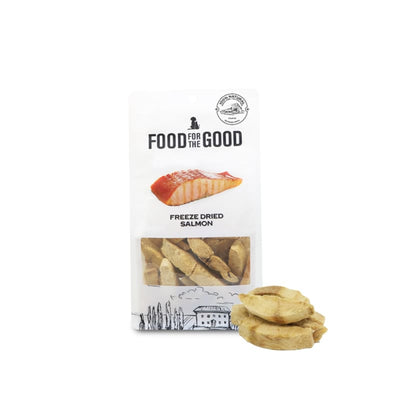 Food For The Good [30% OFF LAUNCH PROMOTION] Food For The Good Salmon Freeze-Dried Cat & Dog Treats 70g Dog Food & Treats