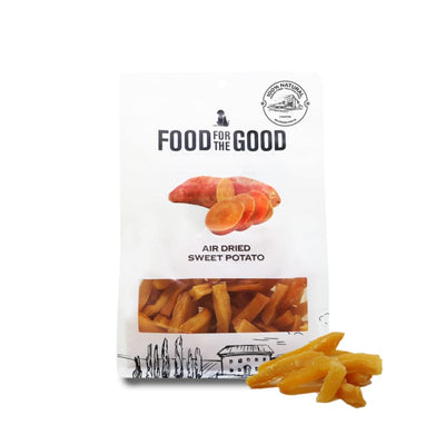 Food For The Good [30% OFF LAUNCH PROMOTION] Food For The Good Sweet Potato Air-Dried Cat & Dog Treats 600g Dog Food & Treats