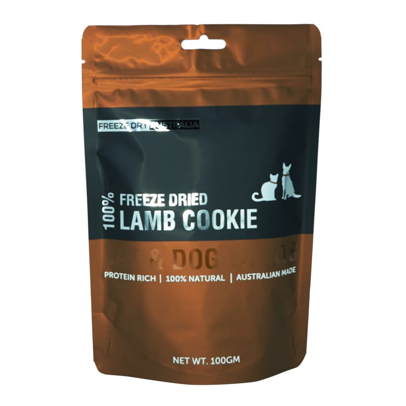 Freeze Dry Australia [30% OFF] Freeze Dry Australia Lamb Cookie Freeze Dried Dog Treats 100g Dog Food & Treats