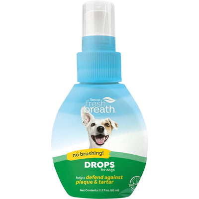 TropiClean [15% OFF] Tropiclean Fresh Breath Drops for Dogs 2.2oz Dog Healthcare