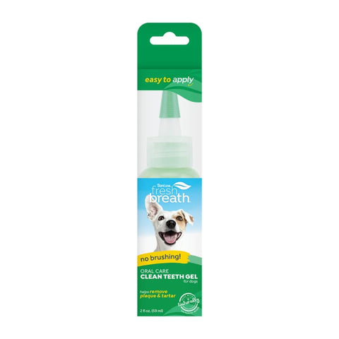 TropiClean [15% OFF] Tropiclean Fresh Breath Clean Teeth Brushing Gel 2oz Dog Healthcare