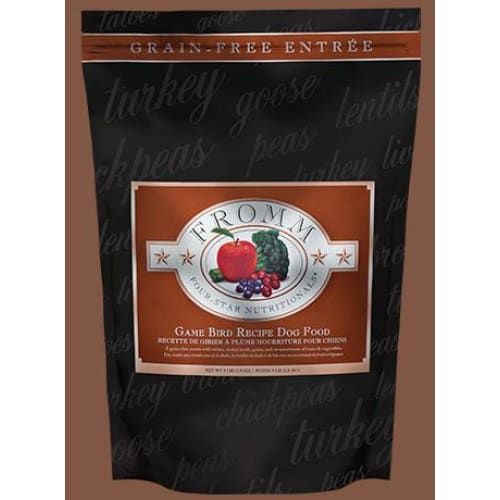 Fromm Family [15% OFF] Fromm Family Game Bird Recipe Grain-Free Dry Dog Food (3 Sizes) Dog Food & Treats