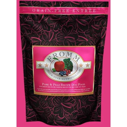 Fromm Family [15% OFF] Fromm Family Pork & Peas Recipe Grain-Free Dry Dog Food (3 Sizes) Dog Food & Treats