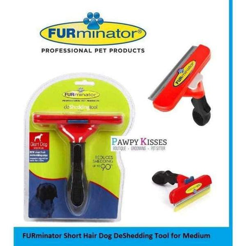 FURminator FURminator Short Hair Dog DeShedding Tool for Medium Dogs Grooming & Hygiene