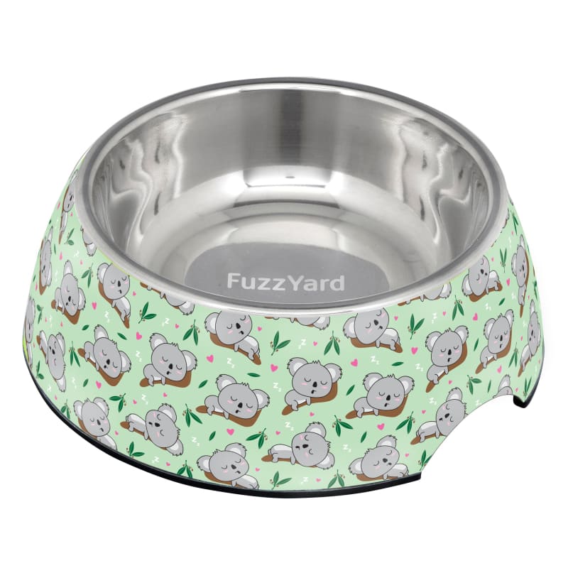 Fuzzyard [15% OFF] Fuzzyard Dreamtime Koalas Easy Feeder Dog Bowl (3 Sizes) Dog Accessories