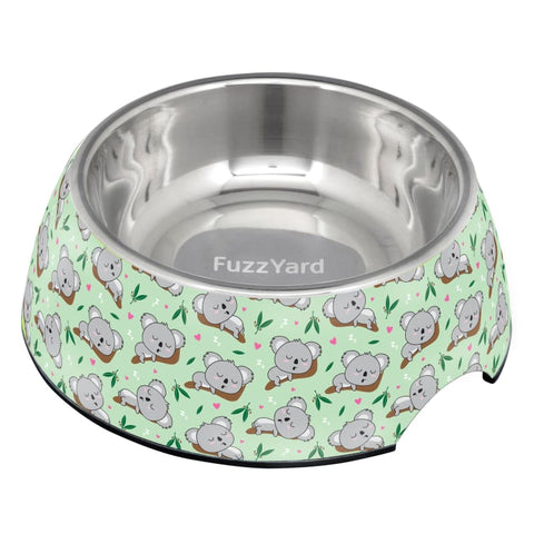 Fuzzyard [15% OFF] Fuzzyard Dreamtime Koalas Easy Feeder Dog Bowl (3 Sizes) Dog Accessories