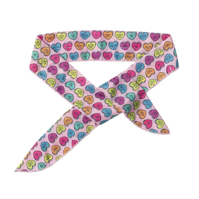 Fuzzyard [15% OFF] Fuzzyard Candy Hearts Cooling Pet Bandana (2 Sizes) Dog Accessories