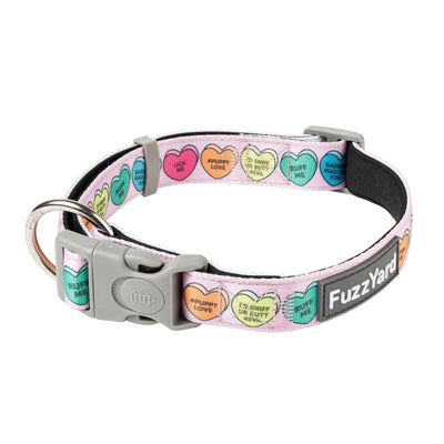 Fuzzyard [15% OFF] Fuzzyard Candy Hearts Dog Collar (3 Sizes) Dog Accessories