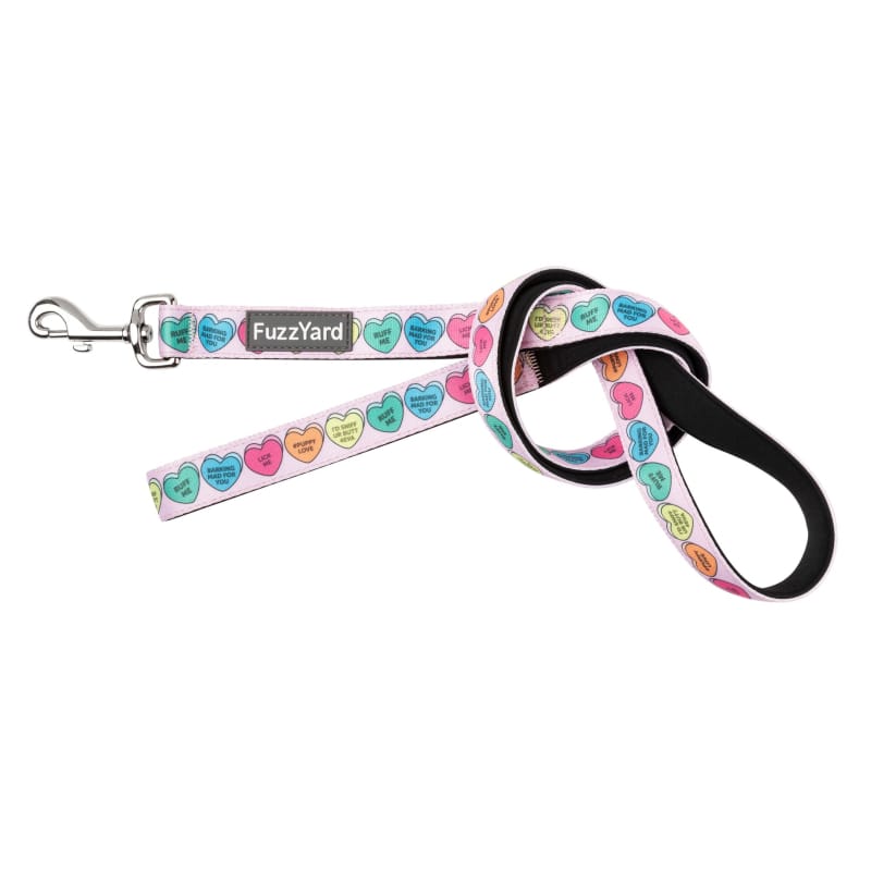 Fuzzyard [15% OFF] Fuzzyard Candy Hearts Dog Lead (2 Sizes) Dog Accessories