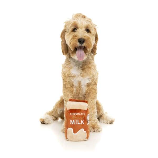 Fuzzyard [15% OFF] Fuzzyard Chocolate Almond Milk Plush Dog Toy Dog Accessories