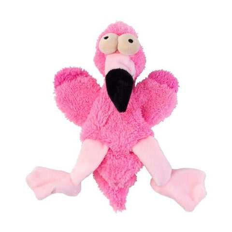 Fuzzyard [15% OFF] Fuzzyard Flat Out Nasties Flo the Flamingo Dog Toy Dog Accessories