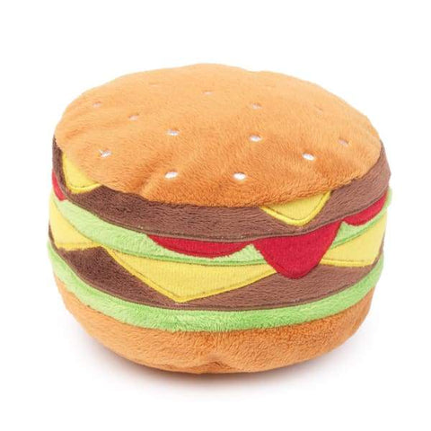 Fuzzyard [15% OFF] Fuzzyard Hamburger Plush Dog Toy Dog Accessories