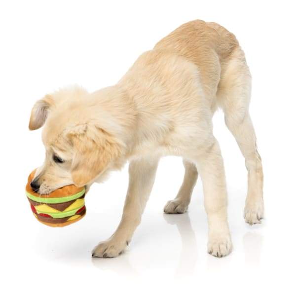 Fuzzyard [15% OFF] Fuzzyard Hamburger Plush Dog Toy Dog Accessories