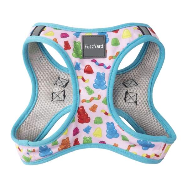 Fuzzyard [15% OFF] Fuzzyard Jelly Bears Dog Step-in Harness (5 Sizes) General