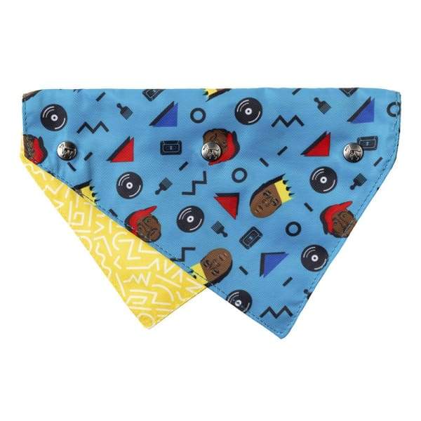 Fuzzyard [15% OFF] Fuzzyard Kings of Gold School Pet Bandana (2 Sizes) Dog Accessories